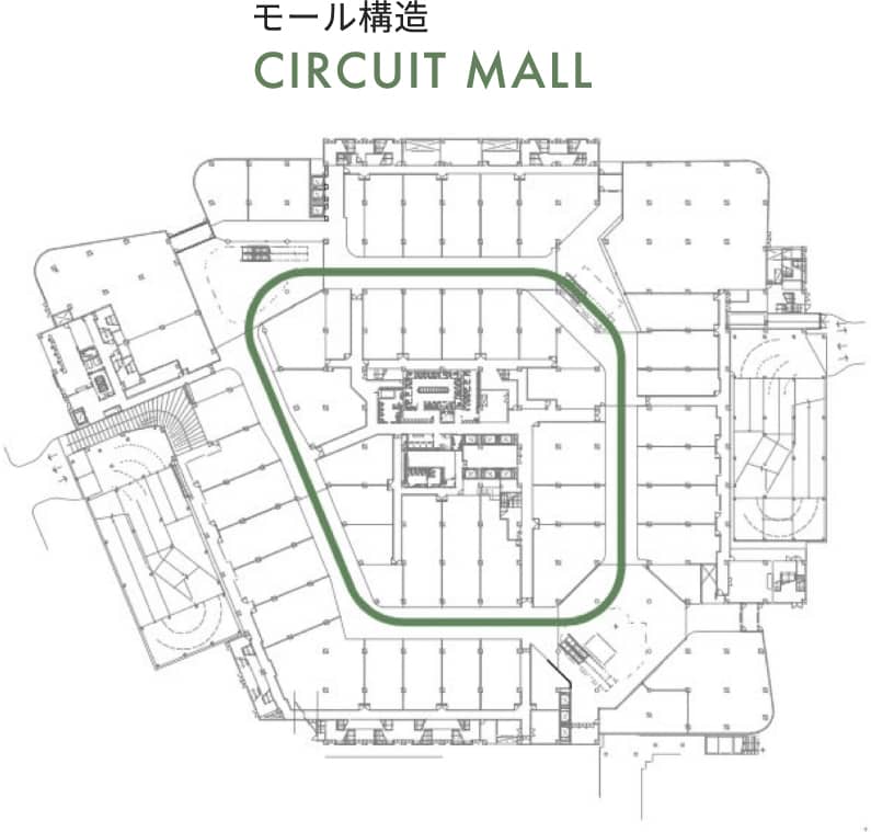 モール構造 CIRCUIT MALL